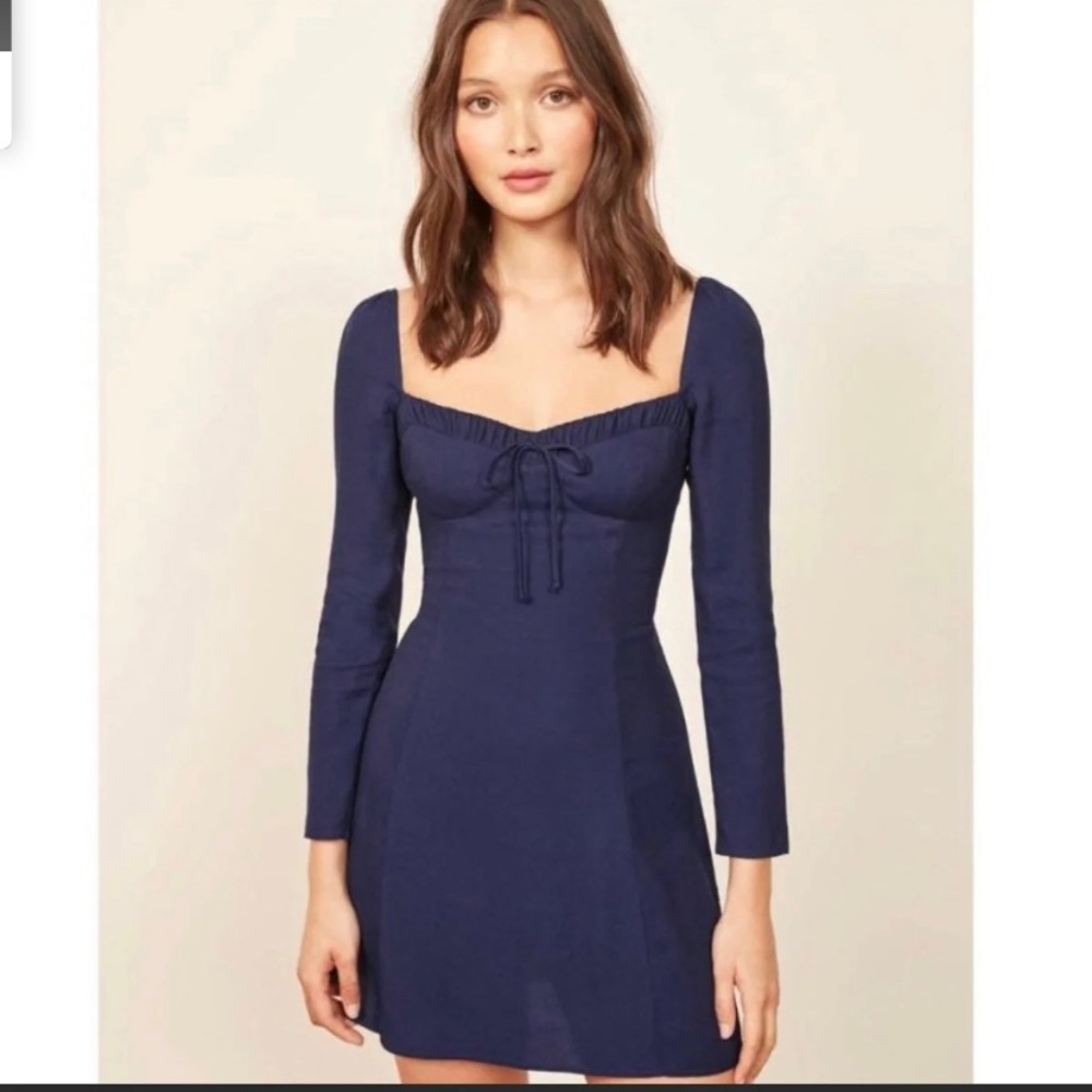 navy dress